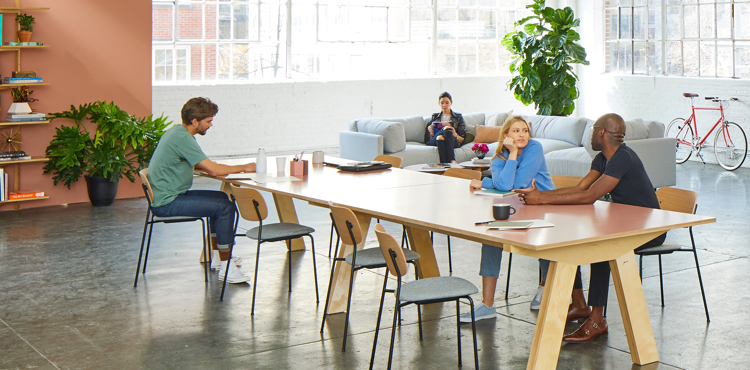 End users in a collaborative training environment