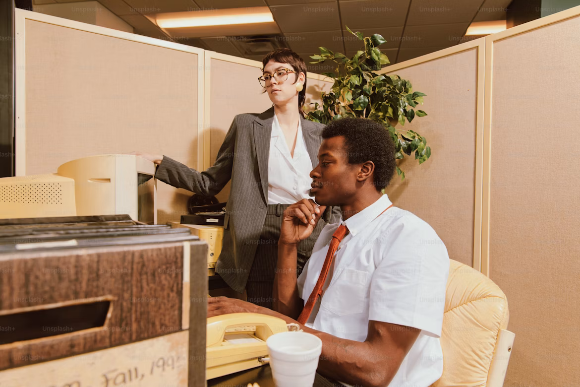 Consultant providing one-on-one guidance